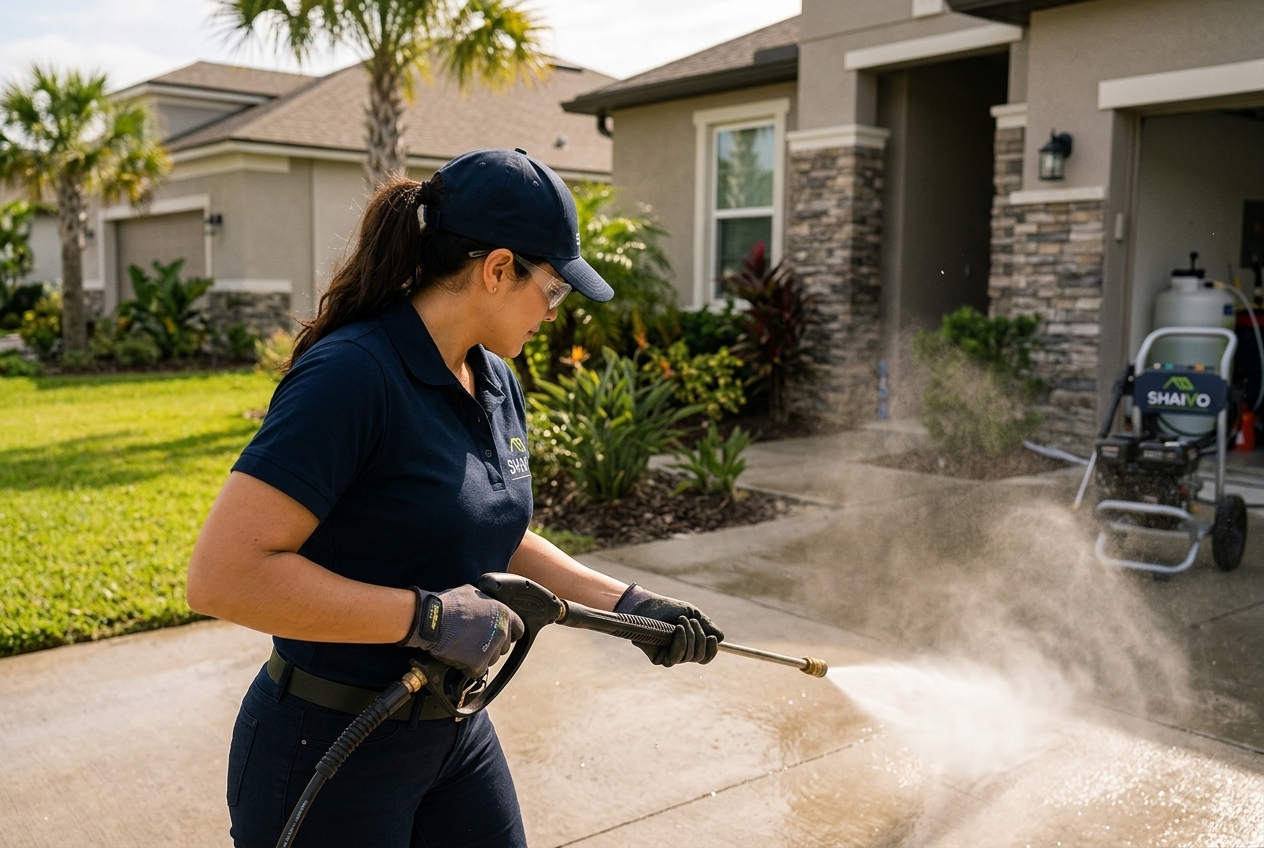 Quarterly Pressure Wash